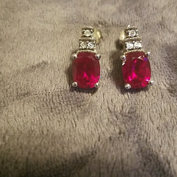 Ruby & Diamond set - Picture 2 of 4